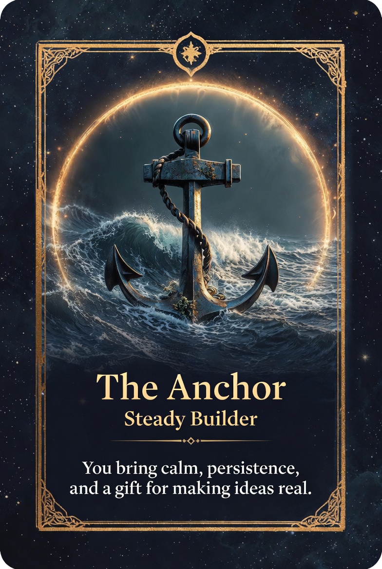 The Anchor archetype card