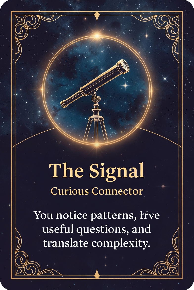 The Signal archetype card