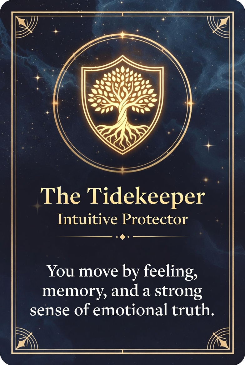 The Tidekeeper archetype card