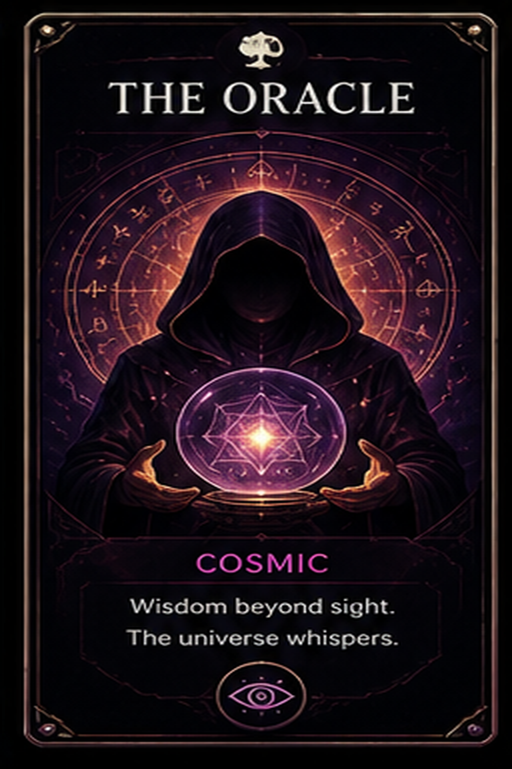 The Oracle card art